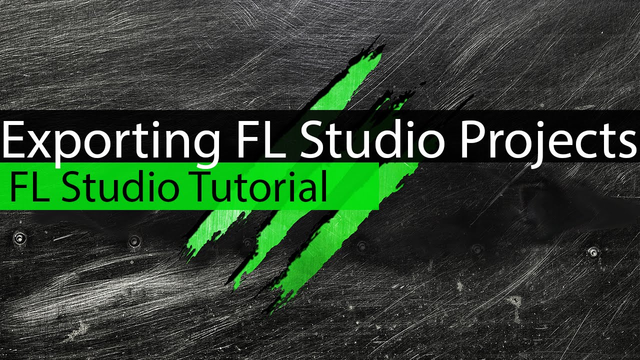 How To Export Fl Studio Project